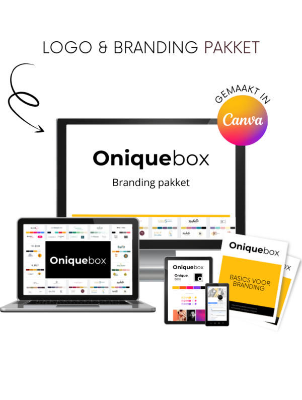 Logo branding kit met Canva Logo branding kit met Canva